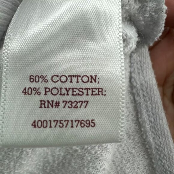 SO SMALL Juniors White Bleach Dye Short Sleeve Crop Hoodie Sweatshirt - Picture 6 of 7